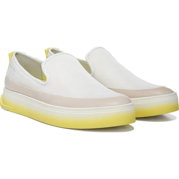 Franco Sarto Women's Debra 2 Slip On Platform Sneaker White 5M