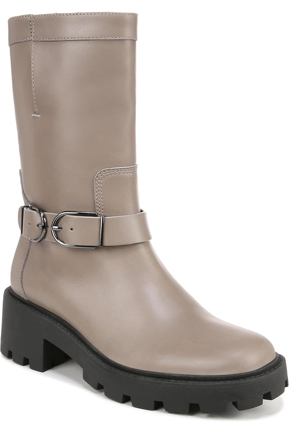 Women's Elle Mid Shaft Lug Sole Boot Grey 7M