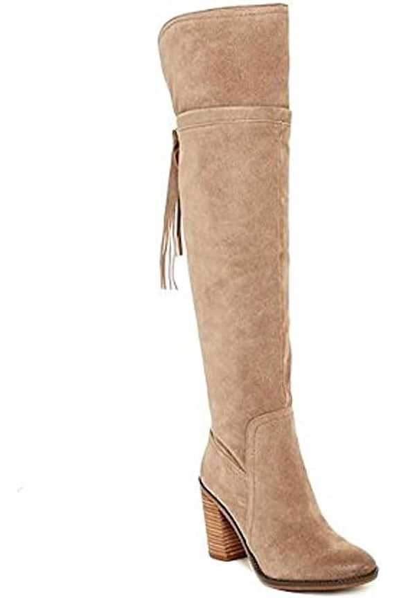 Women's Ellyn Wide Calf Taupe Boot (9.5)