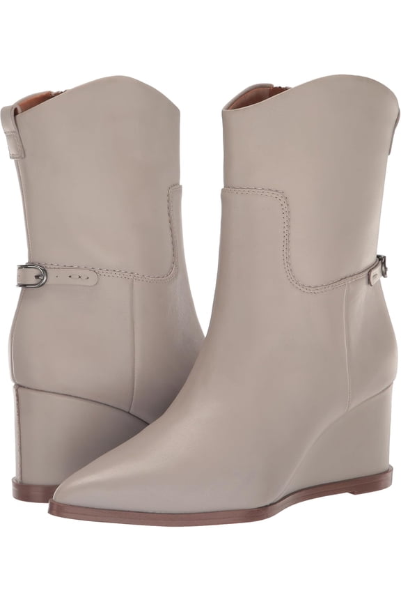 Women's Etta Pointed Toe Wedge Boot Grey 9.5M