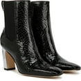 thumbnail image 1 of Franco Sarto Women's Flexa Bliss Ankle Boot Black Cracked Leather 11M, 1 of 5