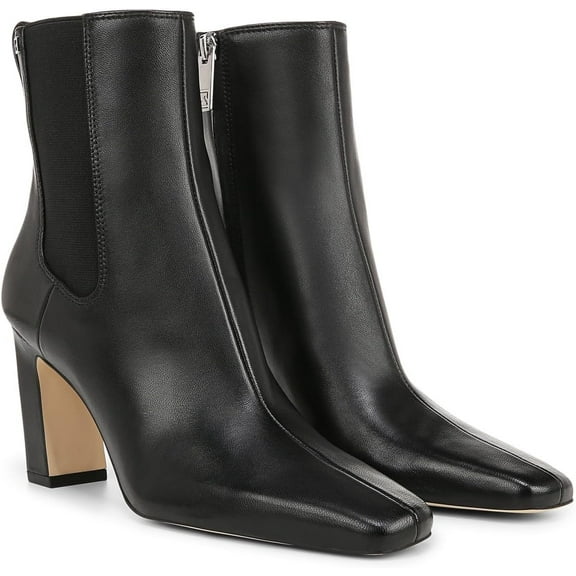 Franco Sarto Women's Flexa Bliss Ankle Boot Black Smooth 9.5M