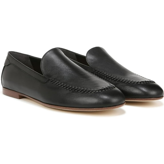 Franco Sarto Women's Flexa Gala Slip-on Flat Loafers Black Leather 8M