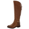 thumbnail image 1 of Franco Sarto Women's Franco Haylie Wide Calf Boot Shoes Brown Size 8M, 1 of 2