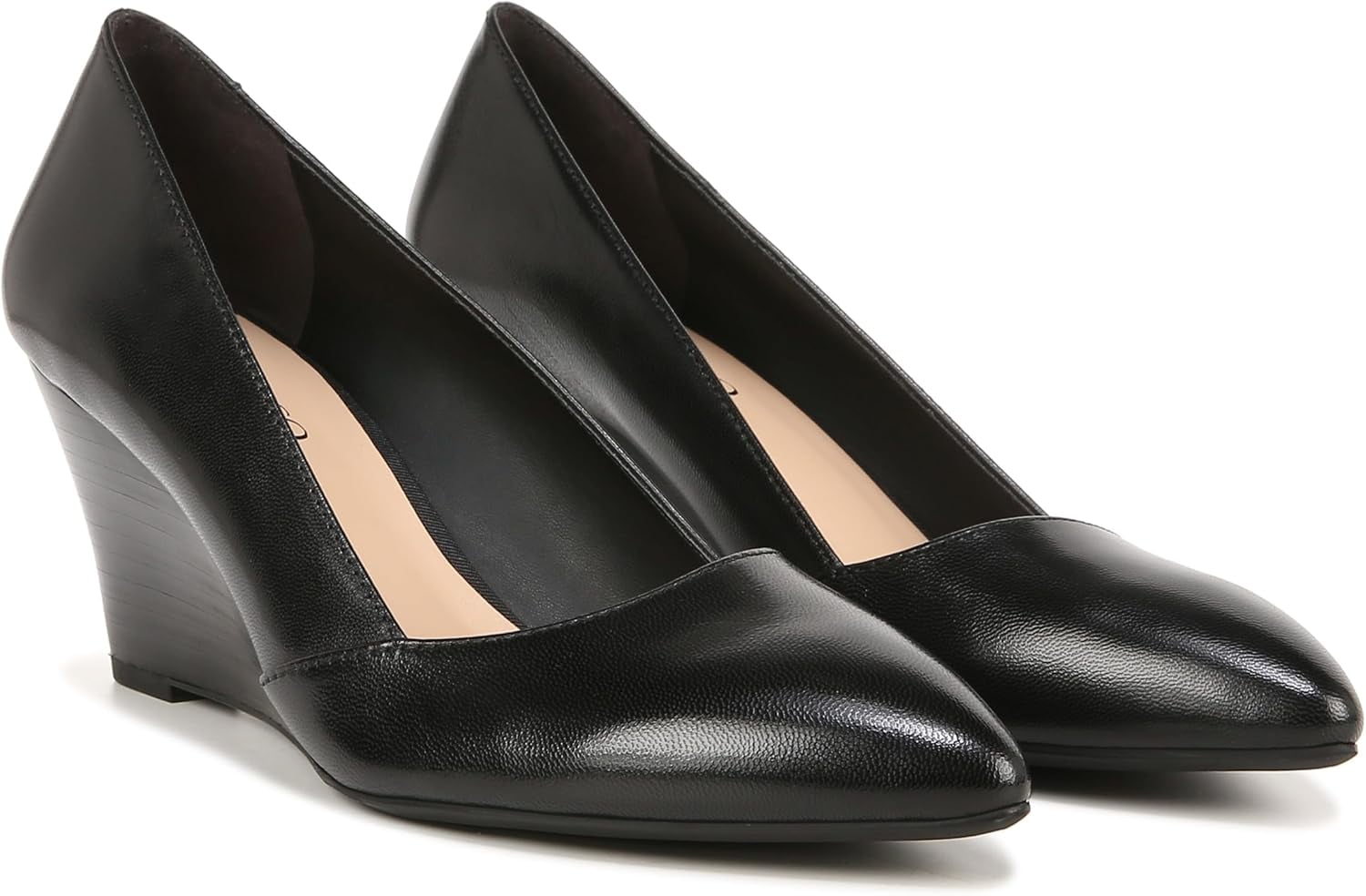Franco Sarto Women's Frankie Pump Black Leather