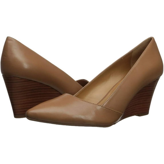 Franco Sarto Women's Frankie Pump Cool Taupe Leather 7.5M