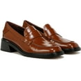 thumbnail image 1 of Franco Sarto Women's Gabriella Round Toe Loafer Tobacco Brown Glossy 6M, 1 of 5
