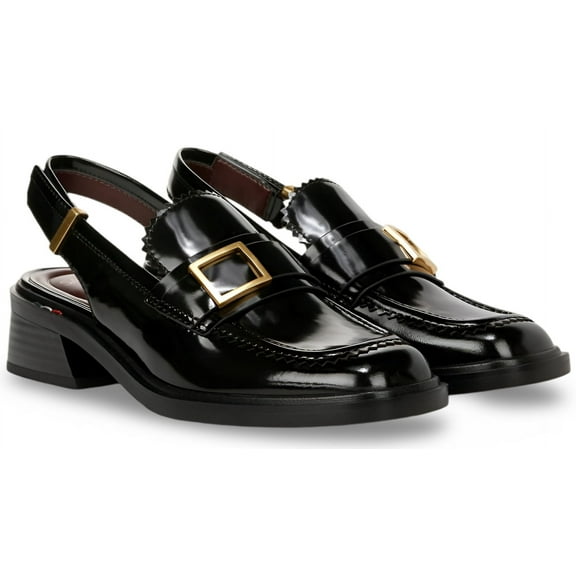 Franco Sarto Women's Gianna Slingback Loafers Black 9M