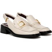 Franco Sarto Womens Gianna Slingback Loafers Vanilla White 8.5M