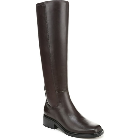 Franco Sarto Women's Gisella Knee High Boot Castagno Brown Leather 6W