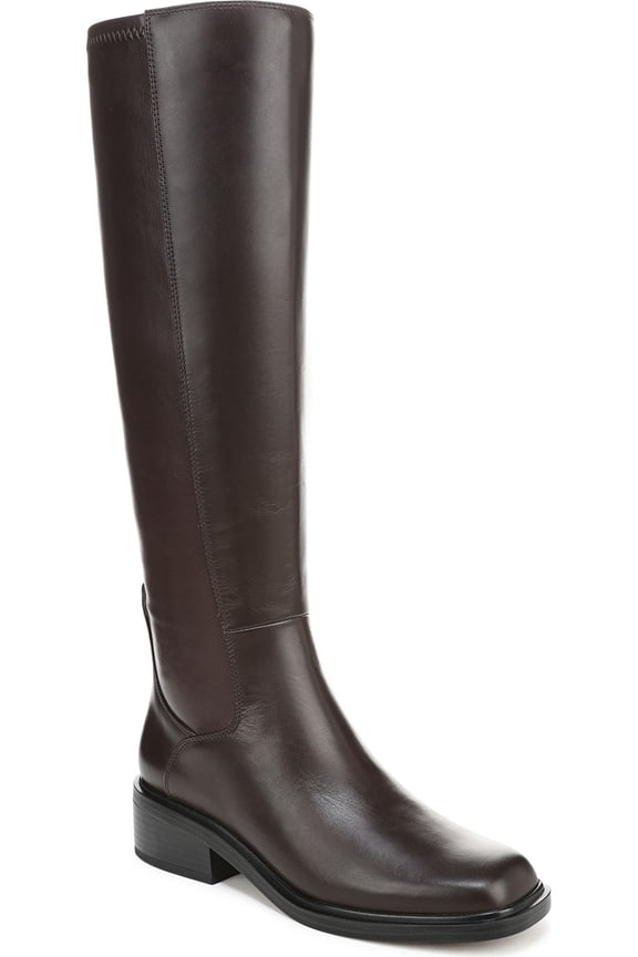Women's Gisella Knee High Boot Castagno Brown Leather 9W