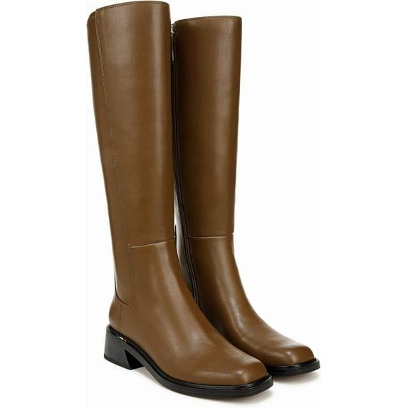 Franco Sarto Women's Giselle Knee High Boot Woodland Taupe Brown 8M