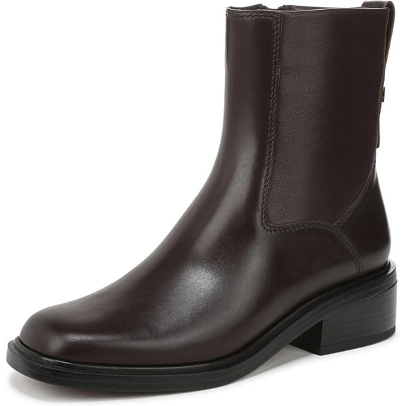 Franco Sarto Women's Gracely Ankle Boot Castagno Brown Leather 6M