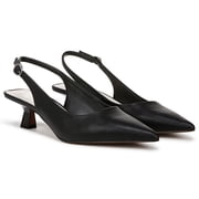 Franco Sarto Womens Jaden Slingback Pump Black 10M