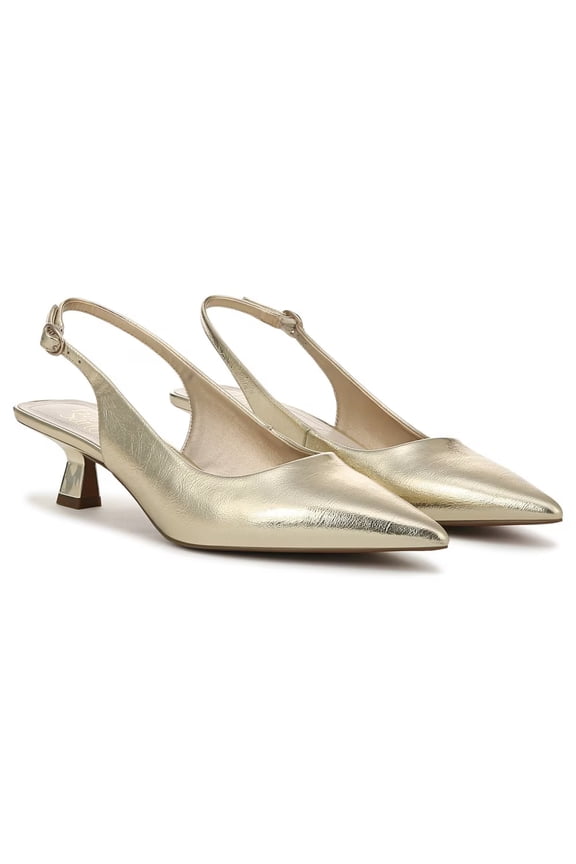 Women's Jaden Slingback Pump Platino Gold 7.5W