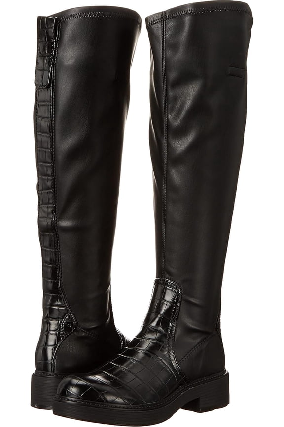 Women's Keaton Knee High Boot Black Wide Calf 6M