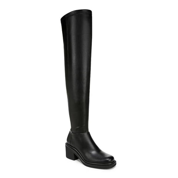 Franco Sarto Women's Kelly Black Over-The-Knee Boot 8M