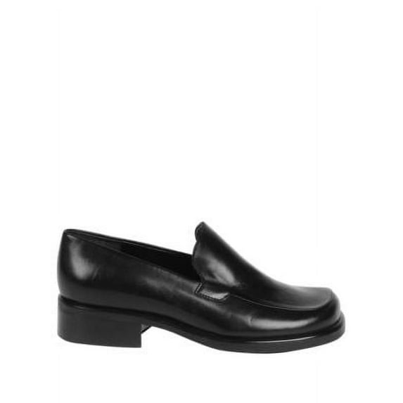 Franco Sarto Women's L-Bocca Slip On Loafers Black 6M