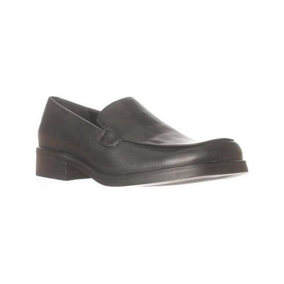 Franco Sarto Women's L-Bocca Slip On Loafers Black Patent 10M