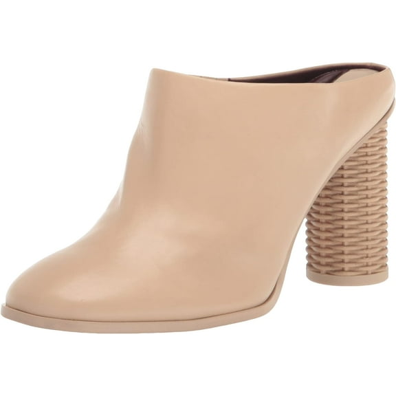 Franco Sarto Women's L-Cindy Mule Bordo Dark Red Leather 9.5M