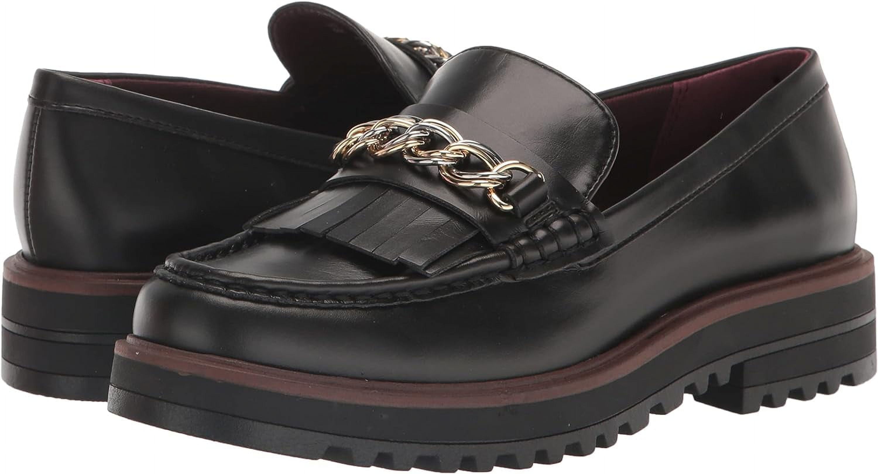 Franco sarto black loafers sale