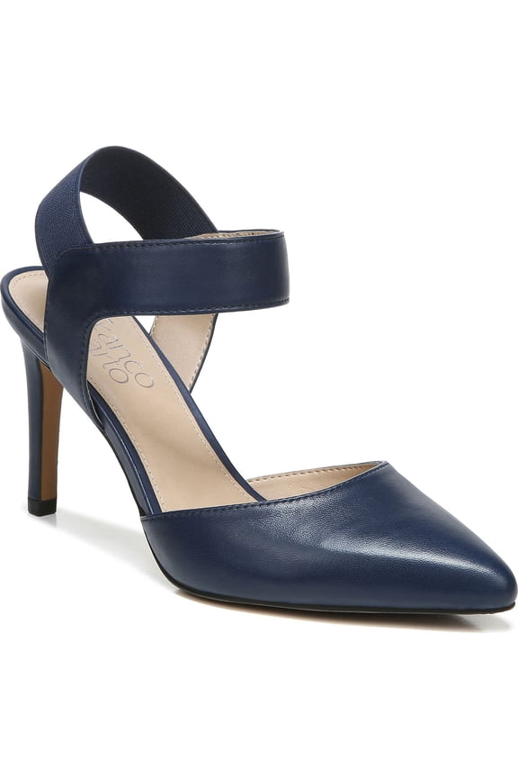 Women's Lima Pointed Toe Dress Pump Navy 6M