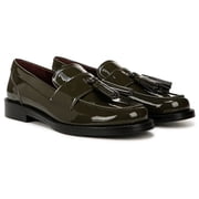 Franco Sarto Womens Lucia Slip On Loafer Olive 8.5M