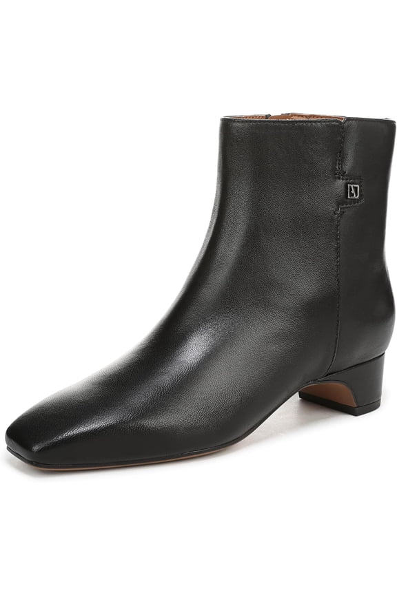 Women's Luella Ankle Boot Black Leather 11M
