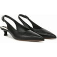 thumbnail image 1 of Franco Sarto Women's Marlow Slingback Kitten Heel Pump Black Leather 7.5M, 1 of 5