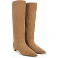 thumbnail image 1 of Franco Sarto Women's Martin Pointed Toe Knee High Boot Tuscan Taupe Suede 6.5M, 1 of 5