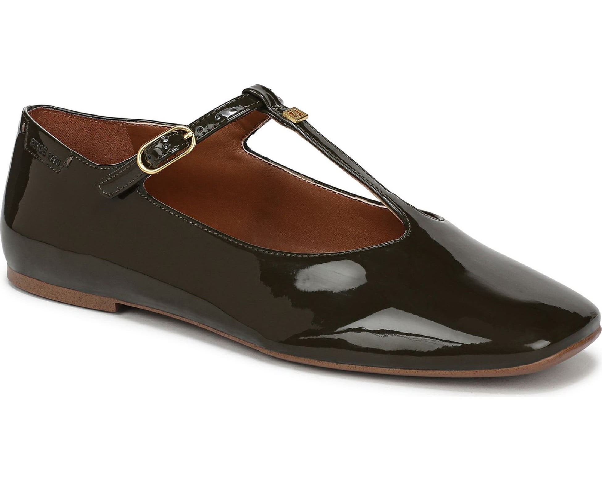 franco sarto holly leather dress flats Franco Sarto Women's Franco Oriel Mary Jane Flat, Black, 8.5M