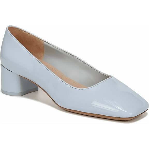 Franco Sarto Women's Neri Square Toe Pumps Blue 7.5M