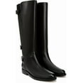 thumbnail image 1 of Franco Sarto Women's Padova Knee High Boot Black Leather Wide Calf 9.5M, 1 of 5