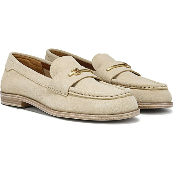 Franco Sarto Women's Riley Loafer Beige Suede 9.5M