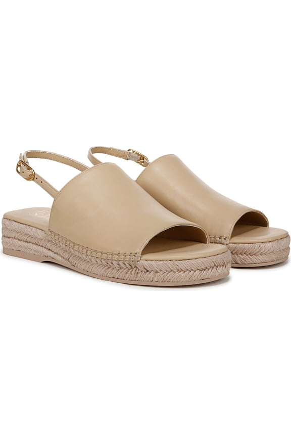 Women's Rune Slingback Sandal Buff Beige Leather 8.5M