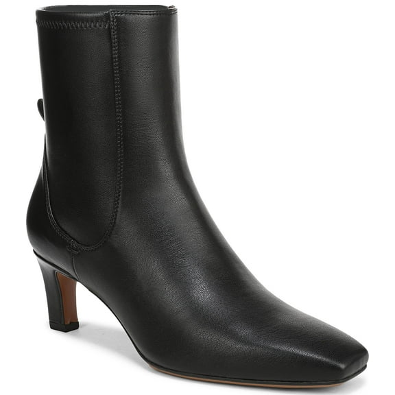 Franco Sarto Women's Tarrin Ankle Boot Black Leather 10W