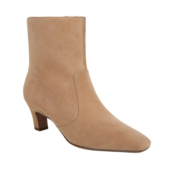 Franco Sarto Women's Taupe Suede Alexandria Ankle Boots 7M