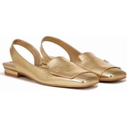 Franco Sarto Women s Teagan Slingback Ballet Flats Gold Metallic 6.5M
