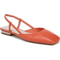 thumbnail image 1 of Franco Sarto Women's Telica Slingback Flats Coral Pink Leather 9.5M, 1 of 6