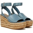 thumbnail image 1 of Franco Sarto Women's Toni Espadrille Wedge Sandals Denim Blue 7.5M, 1 of 5