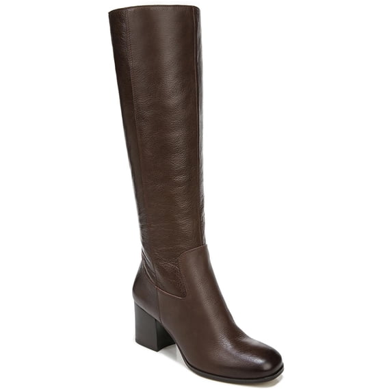 Franco Sarto Womens Anberlin Leather Knee-High Riding Boots