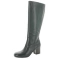 thumbnail image 1 of Franco Sarto Womens Anberlin Leather Knee-High Riding Boots, 1 of 3