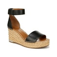 thumbnail image 1 of Franco Sarto Women's Callia Espadrille Wedge Sandal Black 12M, 1 of 3