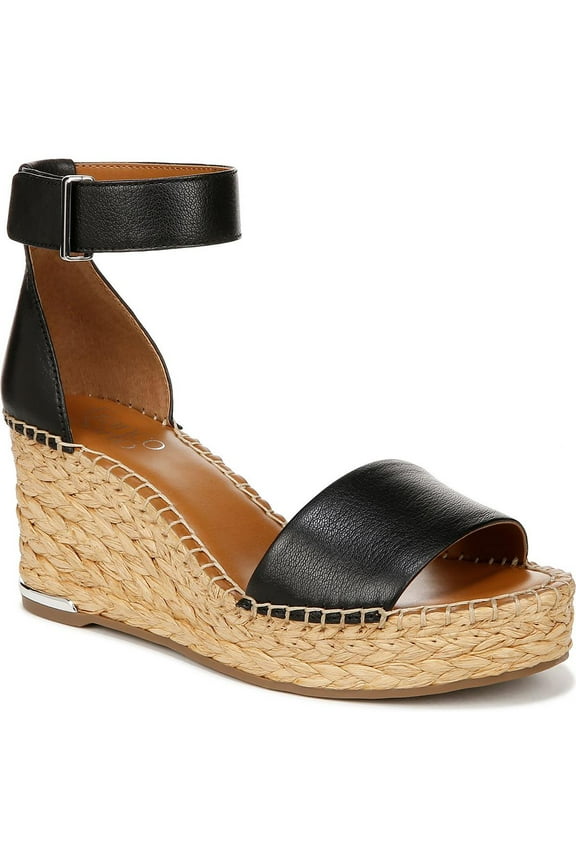 Women's Callia Espadrille Wedge Sandal Black 12M