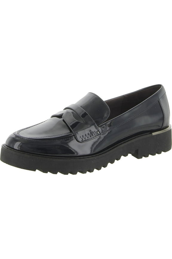 Womens Camrynn Lug Sole Loafers Navy 9M
