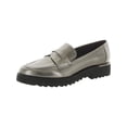 thumbnail image 1 of Franco Sarto Womens Camrynn Lug Sole Loafers Pewter 8W, 1 of 3