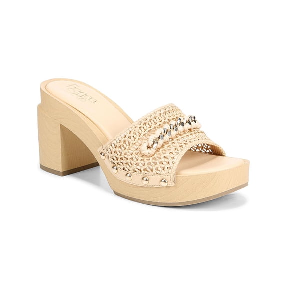 Franco Sarto Womens Capri Clog Sandal Crudo 6.5M