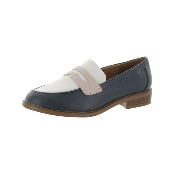 Franco Sarto Womens Chrissy Faux Leather Loafers