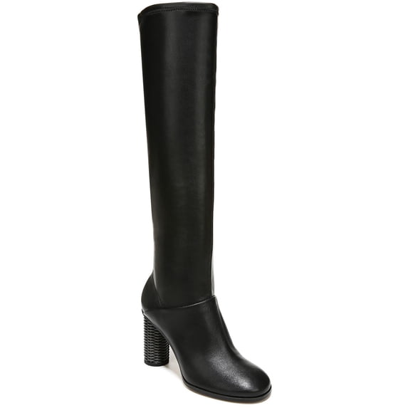 Franco Sarto Womens Cindy Faux Leather Round Toe Knee-High Boots