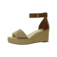 thumbnail image 1 of Franco Sarto Womens Clemens 5 Ankle Strap Espadrille Wedge Sandals, 1 of 3